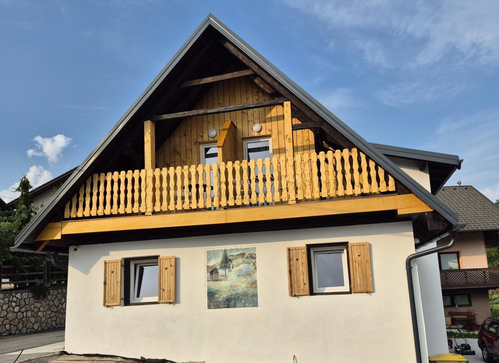 Slovenian House Mira Zgornje Gorje Exterior foto